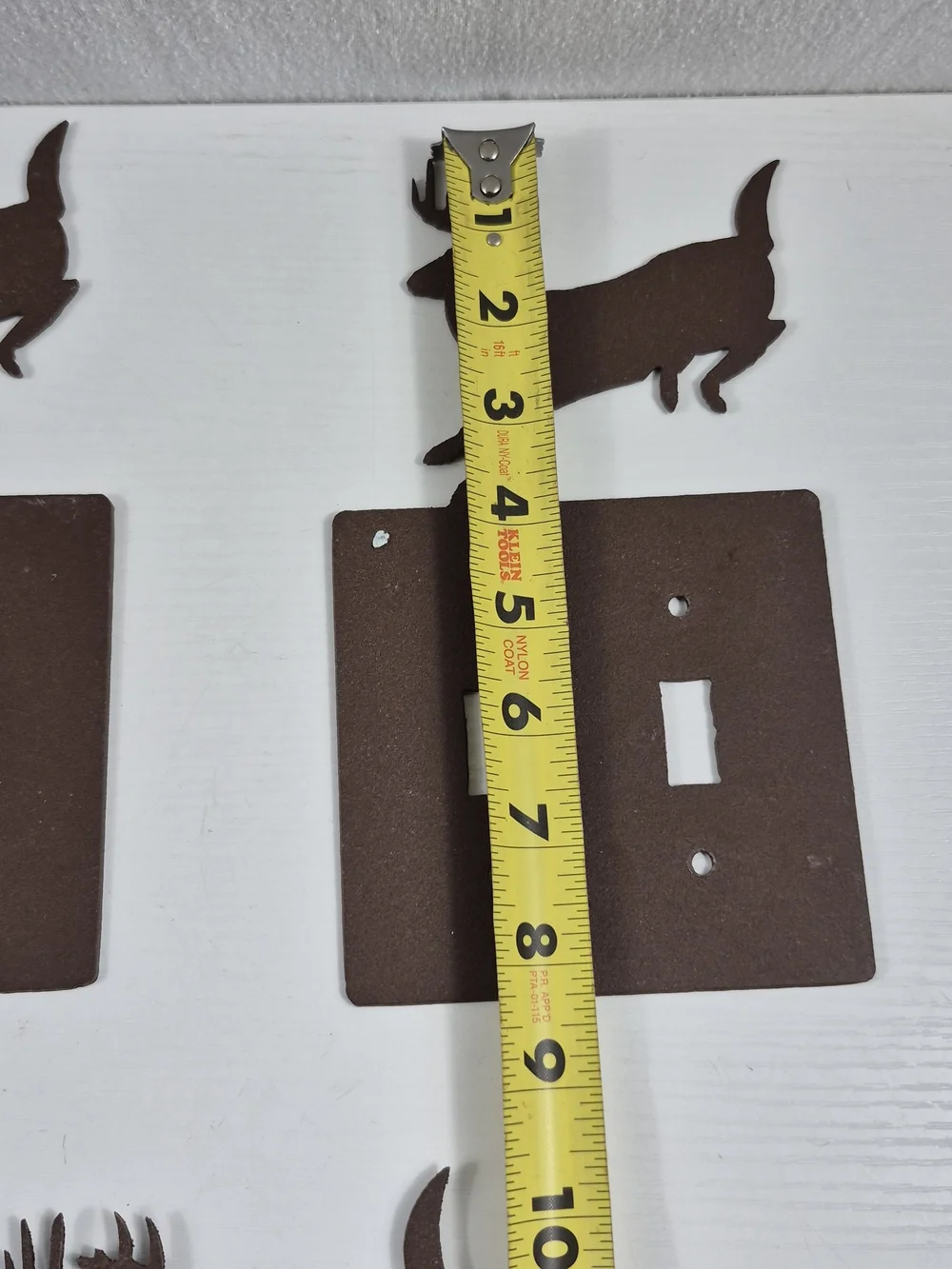 Rustic Jumping Deer switch plate covers set of 6...